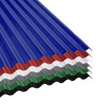 Chapa Sinusoidal Acanalada Galvanizada Techos C25 Prepintada