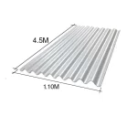 Chapa Sinusoidal Acanalada Cincalum Techos C25 - Imagen 3
