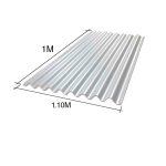 Chapa Sinusoidal Acanalada Cincalum Techos C25 1m x 1.1m x 0.5mm